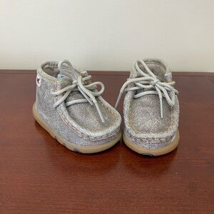 Twisted X baby shoes. Worn once. Size 2.